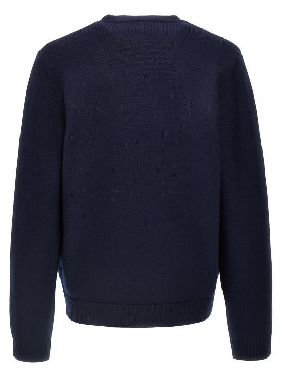 A.P.C. A.P.C. Men Sweater WVBDJ H23059 IAK Blue Size US L / EU 52-54 / 3 - 2 Thumbnail