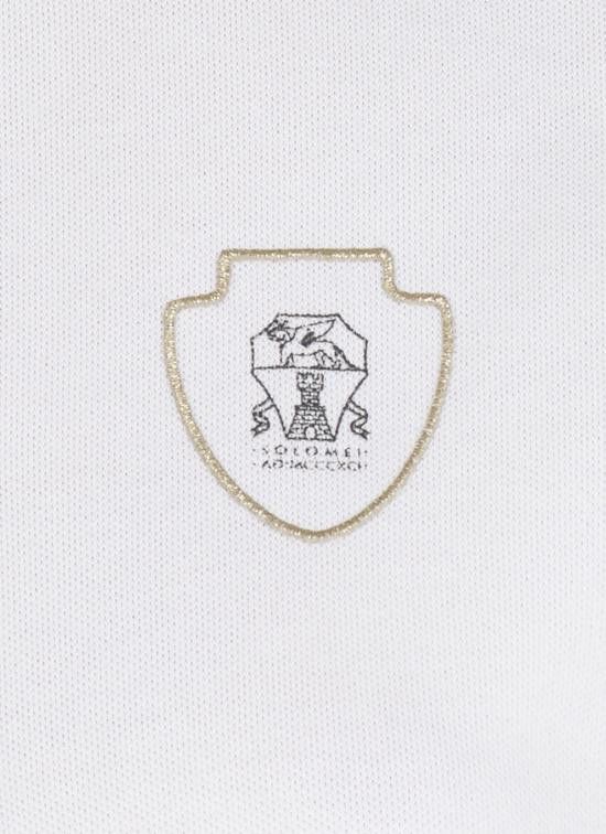 Brunello Cucinelli BRUNELLO CUCINELLI Women Polo Shirts ML944VD115 C159 White Size M / US 6-8 / IT 42-44 - 4 Thumbnail