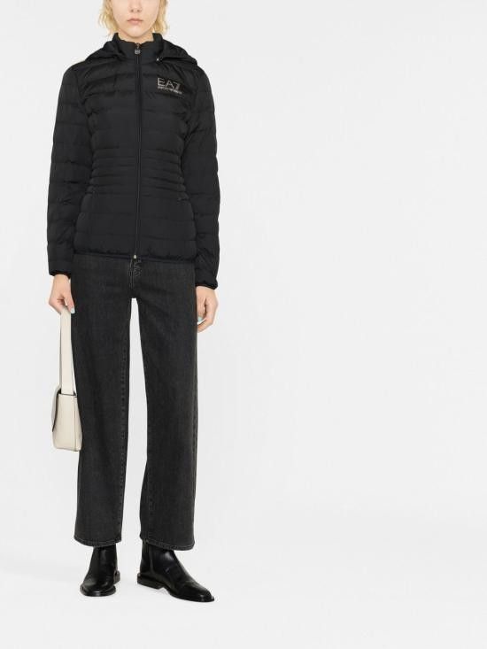 Emporio Armani EMPORIO ARMANI Women Bubble Jackets 8NTB23 TNF8Z0200 Black Size XS / US 0-2 / IT 36-38 - 4 Thumbnail