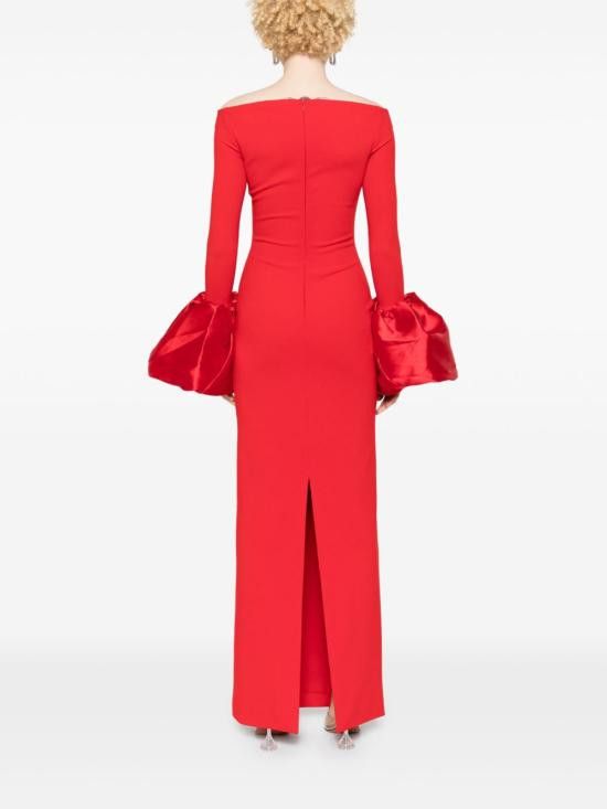 Solace London SOLACE LONDON Women Long Skirts OS40014 RED Red Size M / US 6-8 / IT 42-44 - 4 Thumbnail