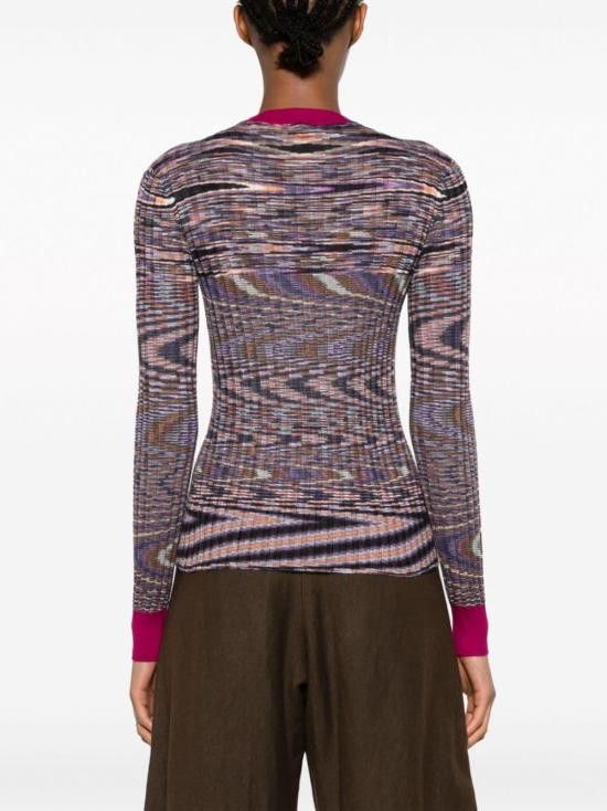 Missoni MISSONI Women Sweater DS23WN0G BK026QF902Q Orange Size S / US 4 / IT 40 - 3 Thumbnail