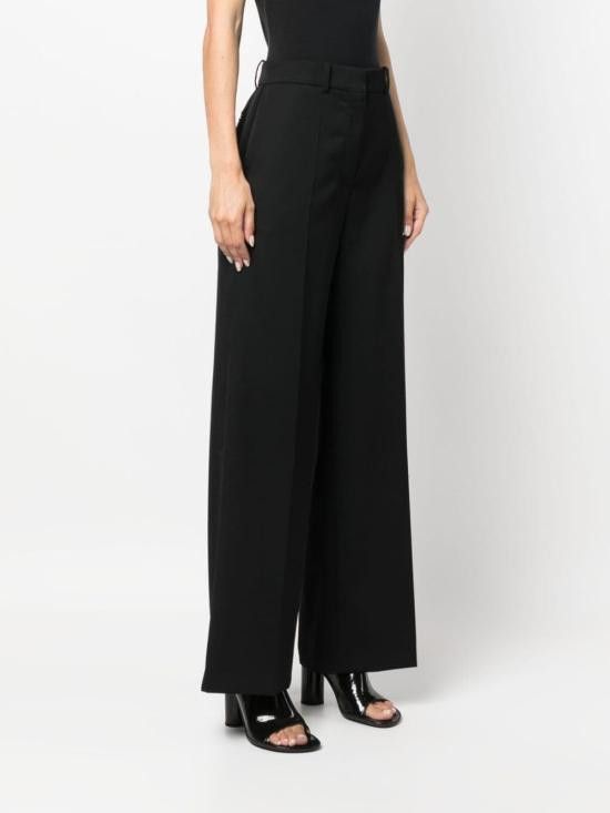 Lanvin LANVIN Women Straight Pants RWTR0010 571110 Black Size 27" / US 4 / IT 40 - 2 Thumbnail