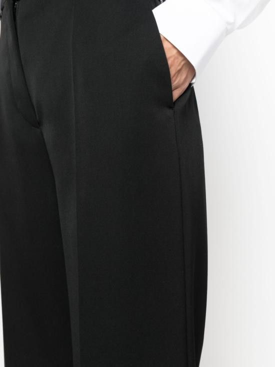 Lanvin LANVIN Women Straight Pants RWTR0010 571110 Black Size 28" / US 6 / IT 42 - 3 Thumbnail