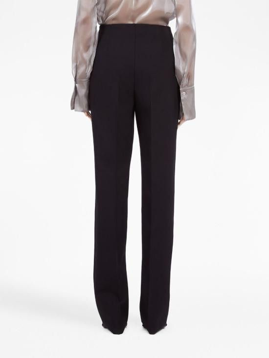 Salvatore Ferragamo SALVATORE FERRAGAMO Women Straight Pants 13C444 763766010 Black Size 30" / US 8 / IT 44 - 5 Thumbnail