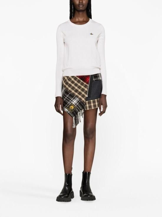 Vivienne Westwood VIVIENNE WESTWOOD Women Sweater 1803002S Y0010A402 Beige Size L / US 10 / IT 46 - 3 Thumbnail