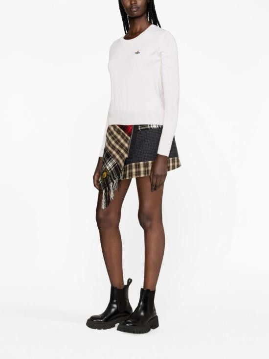 Vivienne Westwood VIVIENNE WESTWOOD Women Sweater 1803002S Y0010A402 Beige Size L / US 10 / IT 46 - 4 Thumbnail