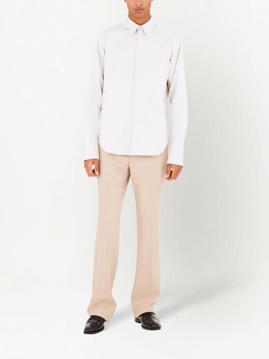 Salvatore Ferragamo SALVATORE FERRAGAMO Men Long Tops 142347 761886009 White Size US S / EU 44-46 / 1 - 4 Thumbnail