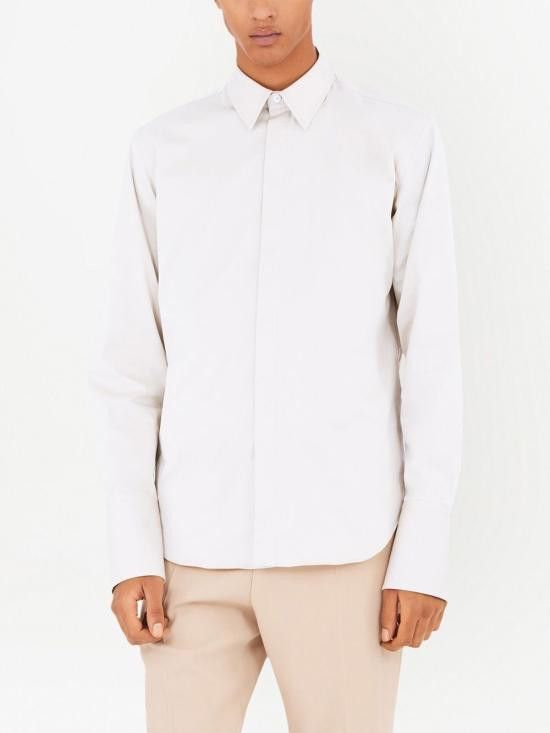 Salvatore Ferragamo SALVATORE FERRAGAMO Men Long Tops 142347 761886009 White Size US S / EU 44-46 / 1 - 2 Thumbnail