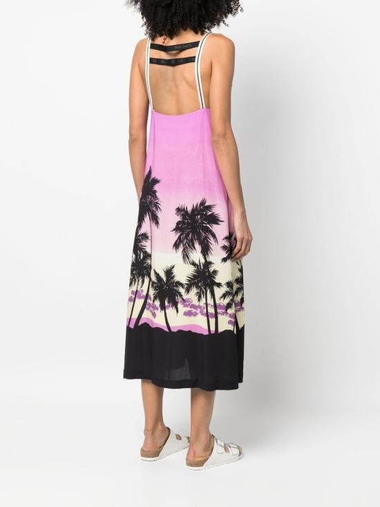 Palm Angels PALM ANGELS Women Short Skirts PWDJ001S23FAB004 3710 Purple Size S / US 4 / IT 40 - 4 Thumbnail