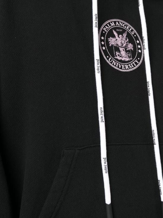 Palm Angels PALM ANGELS Women Hoodies PWBB023S23FLE003 1033 Black Size S / US 4 / IT 40 - 2 Thumbnail