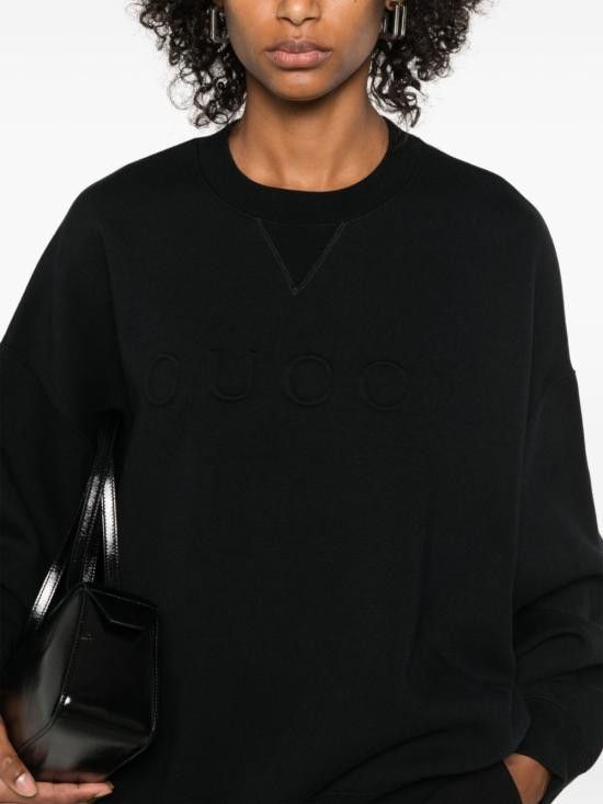 Gucci GUCCI Women Hoodies 802787 XJGYX1000 Black Size XS / US 0-2 / IT 36-38 - 4 Thumbnail