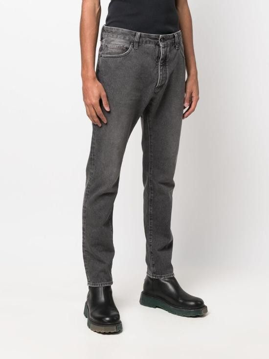 Palm Angels PALM ANGELS Men Denim Pants PMYA012C99DEN001 1001 Black Size US 31 - 5 Thumbnail