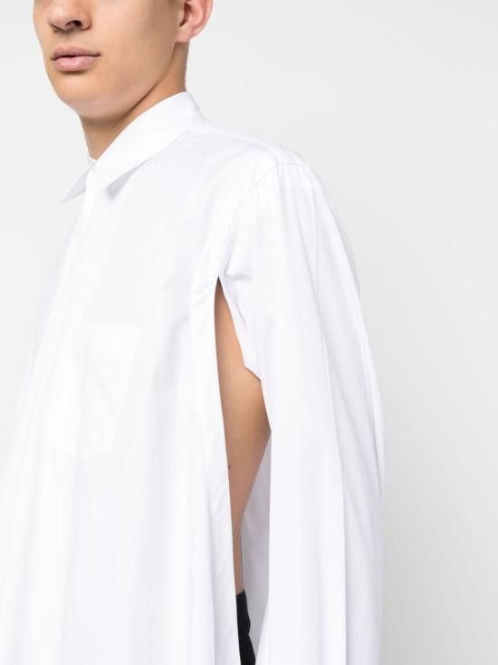 Comme des Garcons COMME DES GARCONS Men Long Tops FKB025 White Size US XS / EU 42 / 0 - 2 Thumbnail