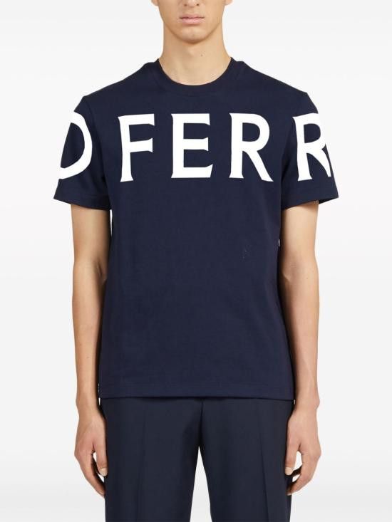 Salvatore Ferragamo SALVATORE FERRAGAMO Men T-Shirts 122303 771855002 Blue Size US S / EU 44-46 / 1 - 4 Thumbnail