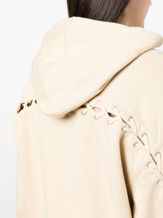 Jean Paul Gaultier JEAN PAUL GAULTIER Women Hoodies SW021B J03368 Beige Size XS / US 0-2 / IT 36-38 - 2 Thumbnail