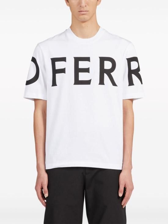 Salvatore Ferragamo SALVATORE FERRAGAMO Men T-Shirts 122303 771468001 White Size US S / EU 44-46 / 1 - 4 Thumbnail