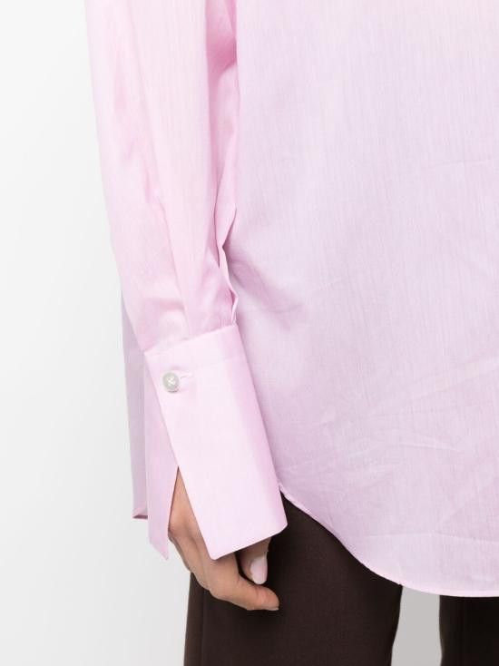 Finamore FINAMORE Women Shirts LIV P311612 Pink Size XS / US 0-2 / IT 36-38 - 5 Thumbnail