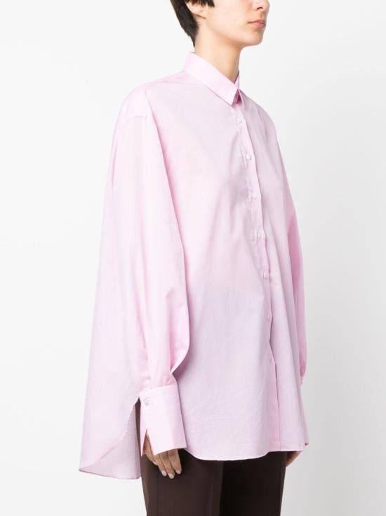 Finamore FINAMORE Women Shirts LIV P311612 Pink Size XS / US 0-2 / IT 36-38 - 2 Thumbnail