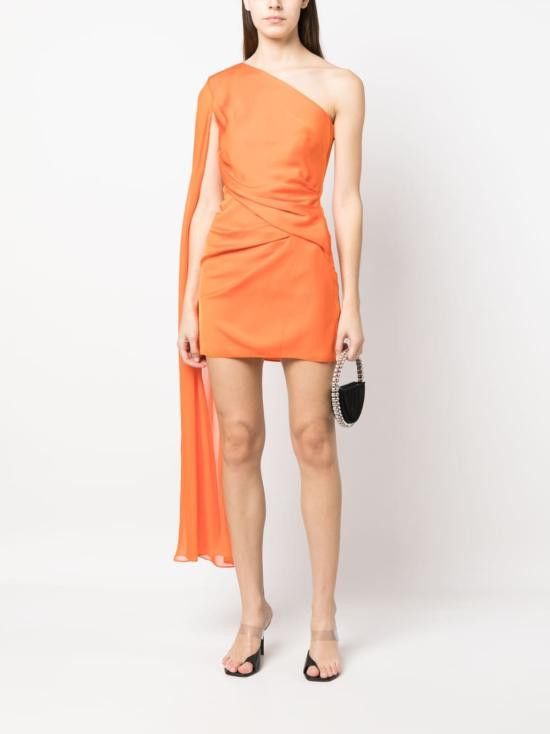 Roland Mouret ROLAND MOURET Women Short Skirts RMSS23017S ORANGE Orange Size S / US 4 / IT 40 - 2 Thumbnail
