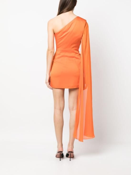 Roland Mouret ROLAND MOURET Women Short Skirts RMSS23017S ORANGE Orange Size S / US 4 / IT 40 - 5 Thumbnail