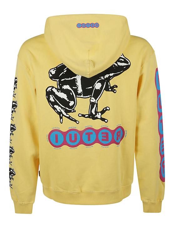 Iuter IUTER Women Hoodies 23SISH32 CANARY Yellow Size L / US 10 / IT 46 - 2 Thumbnail