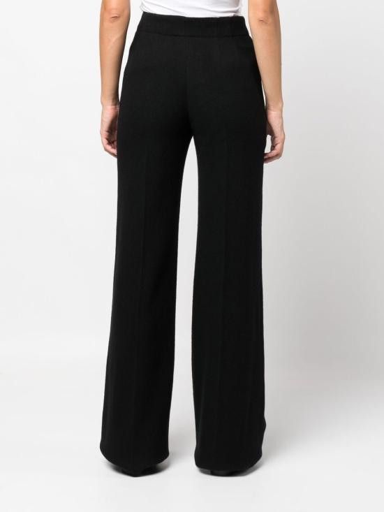 Chloe CHLOE Women Straight Pants CHC22WPA46 069001 Black Size 28" / US 6 / IT 42 - 8 Thumbnail
