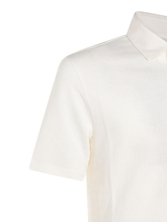 Brunello Cucinelli BRUNELLO CUCINELLI Men Polo Shirts MW8623936 C2569 Beige Size US M / EU 48-50 / 2 - 2 Thumbnail