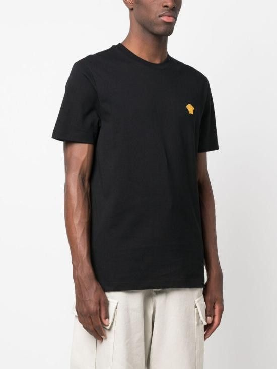 Versace VERSACE Men T-Shirts 1008481 1A084891B000 Black Size US S / EU 44-46 / 1 - 5 Thumbnail