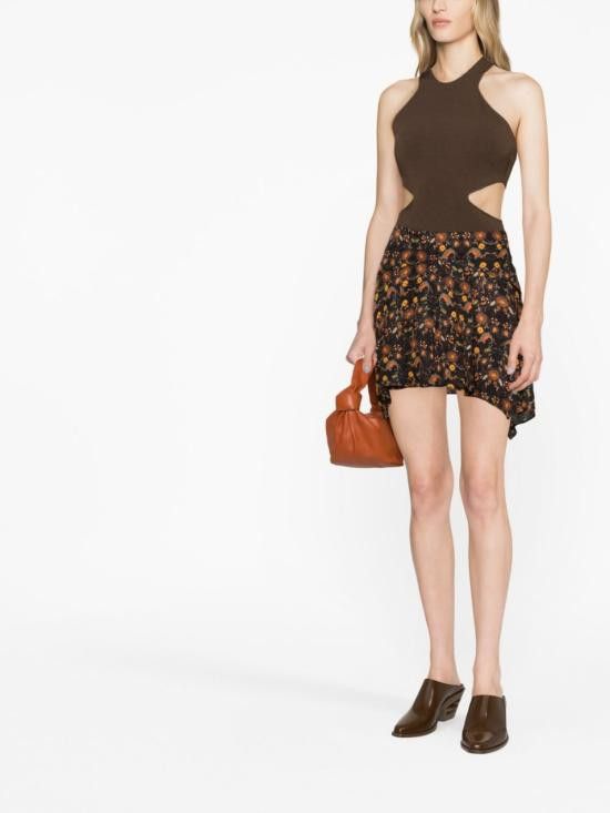 Isabel Marant ISABEL MARANT Women Mid Skirts JU0062FA A2J03I PERINNE01BK Black Size 27" / US 4 / IT 40 - 3 Thumbnail