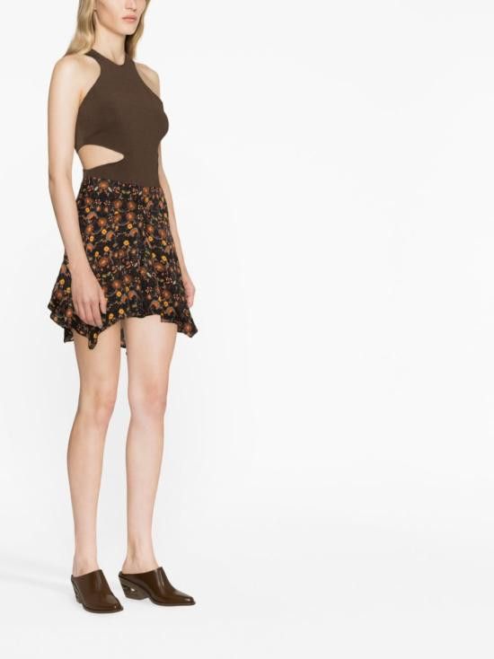 Isabel Marant ISABEL MARANT Women Mid Skirts JU0062FA A2J03I PERINNE01BK Black Size 27" / US 4 / IT 40 - 2 Thumbnail