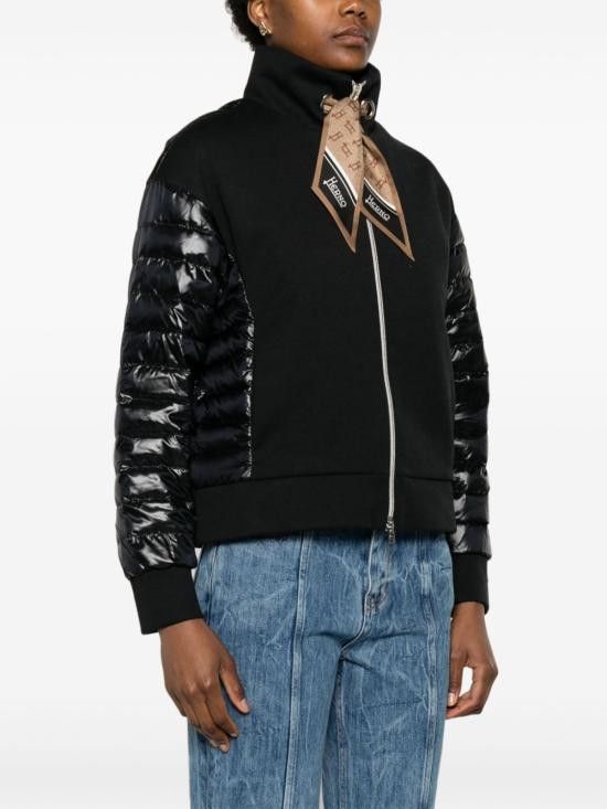Herno HERNO Women Jackets JP000115D 13461S9300 Black Size M / US 6-8 / IT 42-44 - 3 Thumbnail