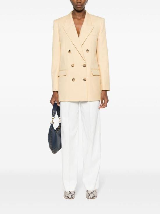 Isabel Marant ISABEL MARANT Women Straight Pants PA0270FB B1F04I STAYA20WH White Size 27" / US 4 / IT 40 - 5 Thumbnail