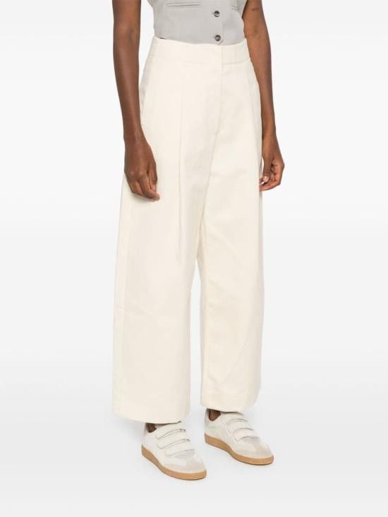 Studio Nicholson STUDIO NICHOLSON Women Straight Pants DORDONISNW 1616CREAM Beige Size 26" / US 2 / IT 38 - 8 Thumbnail