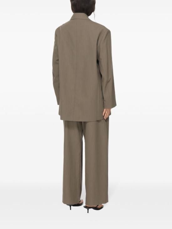 Studio Nicholson STUDIO NICHOLSON Women Jackets PHELPSSNW 1399FOSSIL Brown Size M / US 6-8 / IT 42-44 - 4 Thumbnail