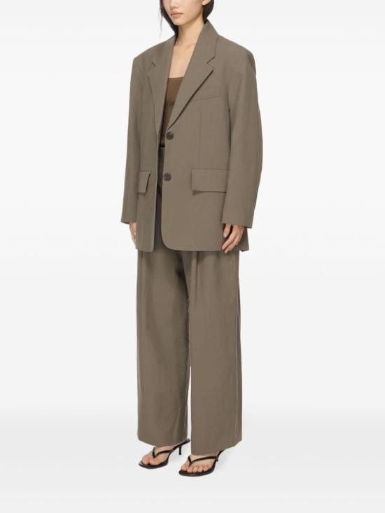 Studio Nicholson STUDIO NICHOLSON Women Jackets PHELPSSNW 1399FOSSIL Brown Size XS / US 0-2 / IT 36-38 - 5 Thumbnail