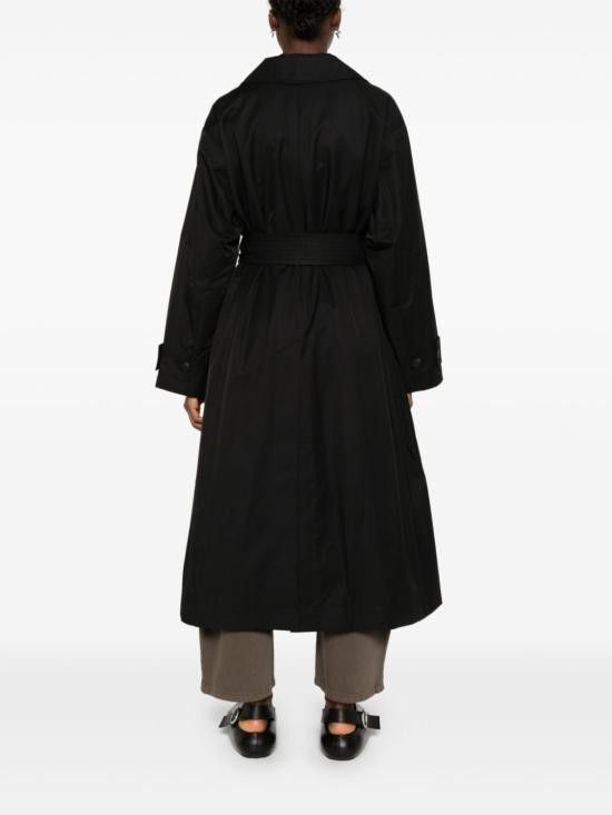 Studio Nicholson STUDIO NICHOLSON Women Coats MAWERSNW 1462BLACKGRAPE Black Size M / US 6-8 / IT 42-44 - 2 Thumbnail