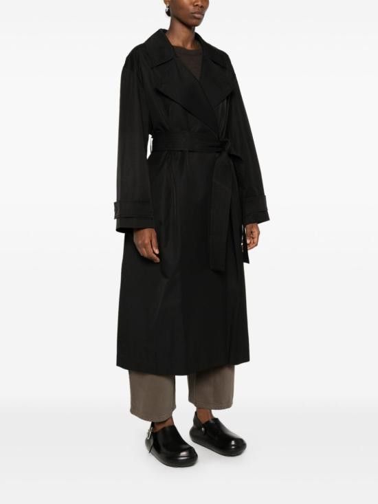 Studio Nicholson STUDIO NICHOLSON Women Coats MAWERSNW 1462BLACKGRAPE Black Size M / US 6-8 / IT 42-44 - 4 Thumbnail