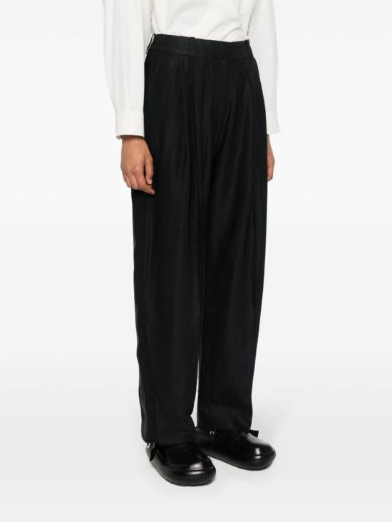 パンツ STUDIO NICHOLSON Women Straight Pants SPERROSNW1367 BLACK Studio Nicholson STUDIO NICHOLSON Women Straight Pants