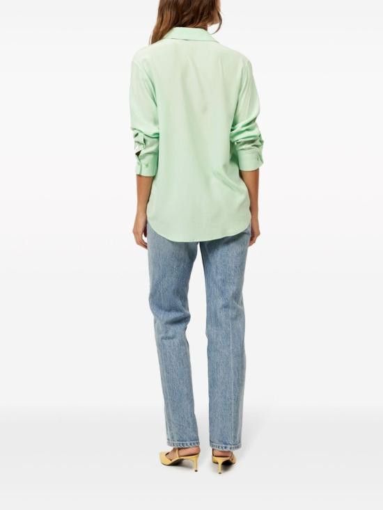 Equipment EQUIPMENT Women Shirts Q23E900 GREENASH Green Size M / US 6-8 / IT 42-44 - 2 Thumbnail