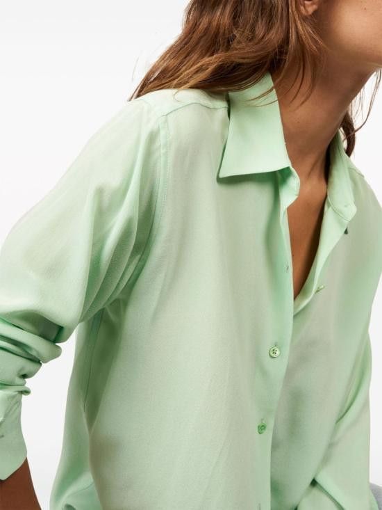 Equipment EQUIPMENT Women Shirts Q23E900 GREENASH Green Size M / US 6-8 / IT 42-44 - 5 Thumbnail