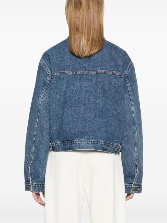 KHAITE KHAITE Women Jackets 1160908009 Blue Size M / US 6-8 / IT 42-44 - 3 Thumbnail