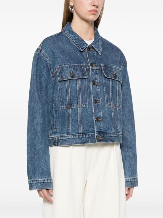 KHAITE KHAITE Women Jackets 1160908009 Blue Size M / US 6-8 / IT 42-44 - 5 Thumbnail