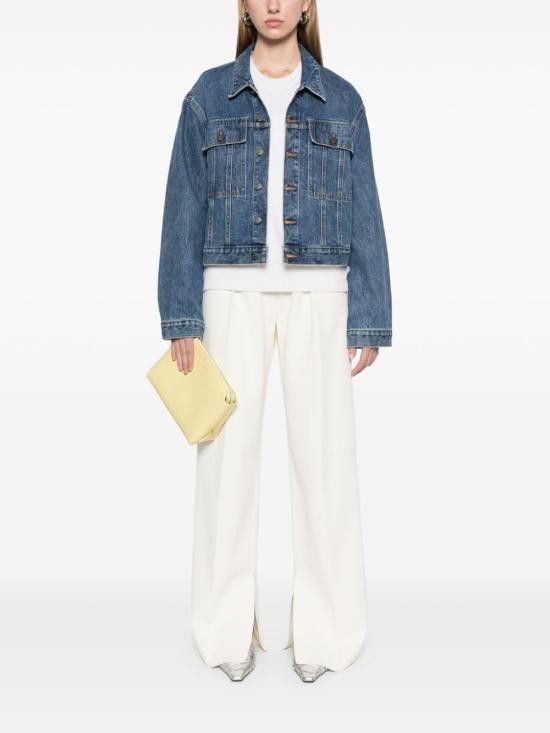 KHAITE KHAITE Women Jackets 1160908009 Blue Size M / US 6-8 / IT 42-44 - 4 Thumbnail