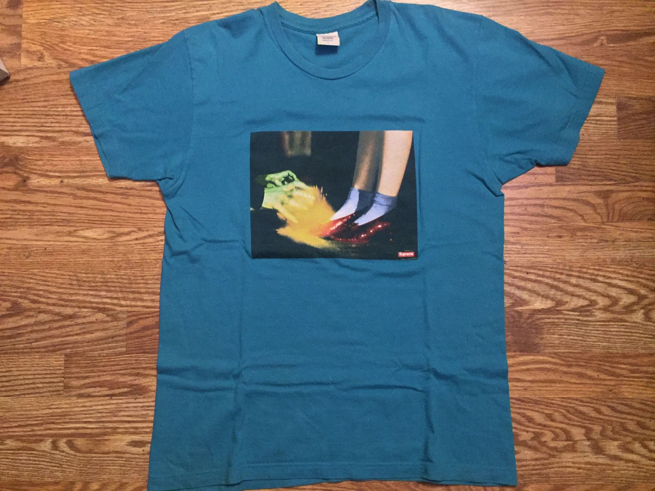 Supreme Supreme Dorothy Tee L Teal SS13 Rare | Grailed