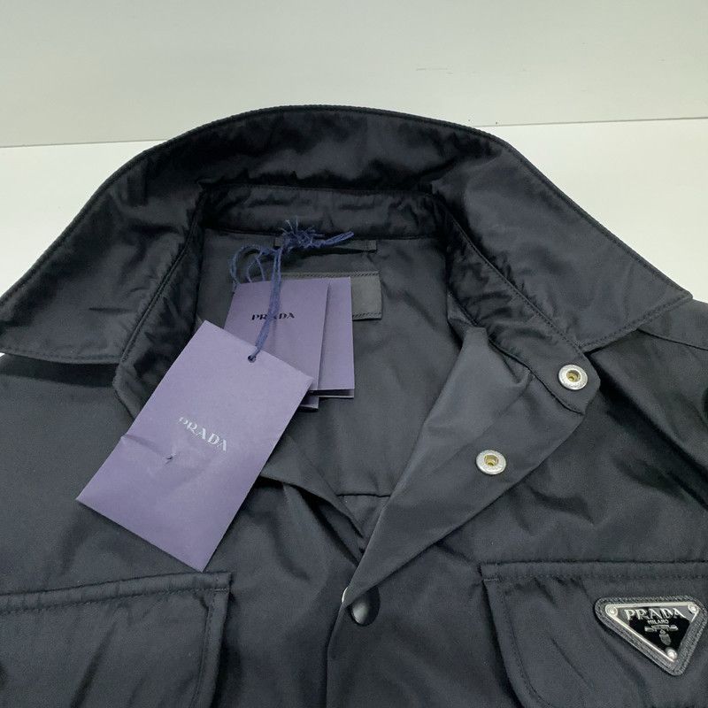 Prada Prada Black Loose-Fit Long Sleeve Shirt Size US L / EU 52-54 / 3 - 9 Thumbnail