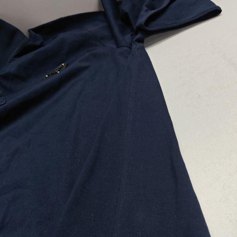Prada Prada Stylish Casual Polo Shirt Navy Blue Size US L / EU 52-54 / 3 - 4 Thumbnail