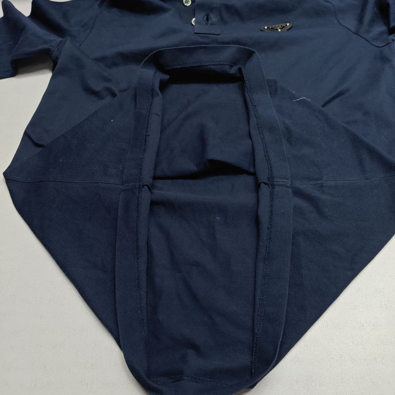 Prada Prada Stylish Casual Polo Shirt Navy Blue Size US L / EU 52-54 / 3 - 25 Thumbnail