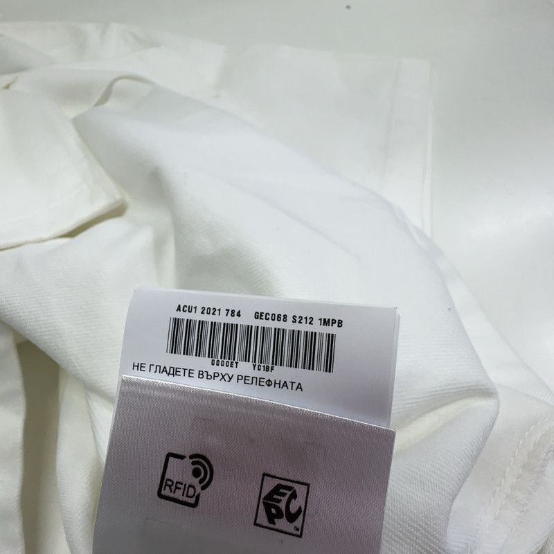 Prada Prada SS21 White Short Sleeve Shirt Size US L / EU 52-54 / 3 - 9 Thumbnail