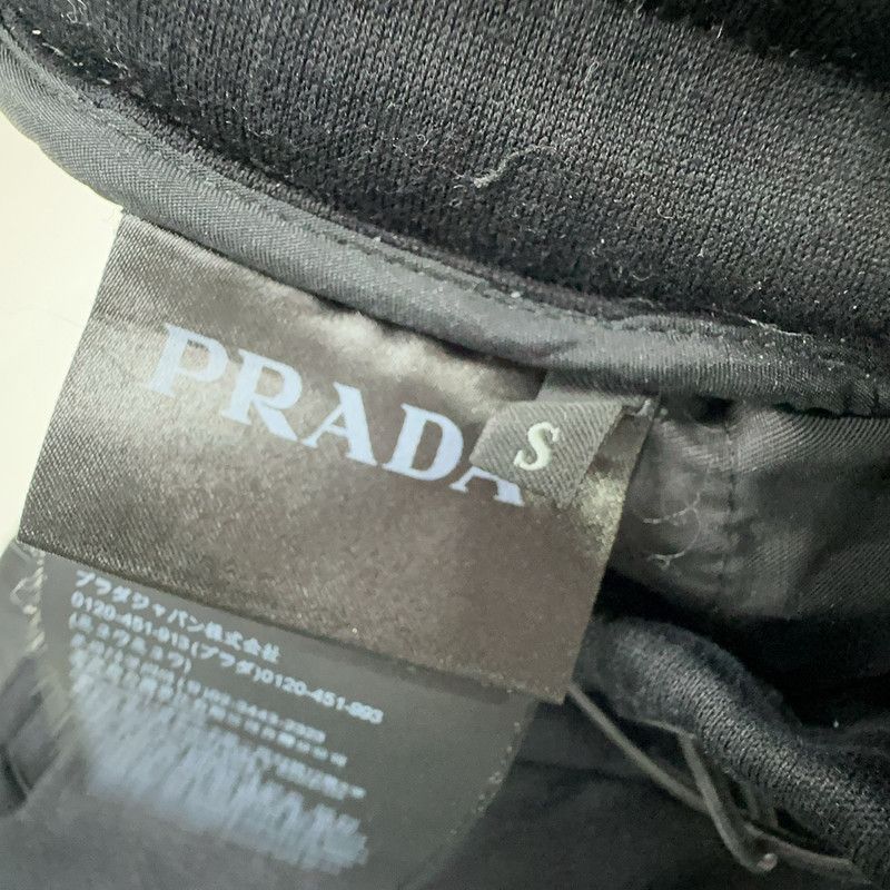 Prada Prada Classic Black Cotton Casual Pants Size US 26 / EU 42 - 5 Thumbnail