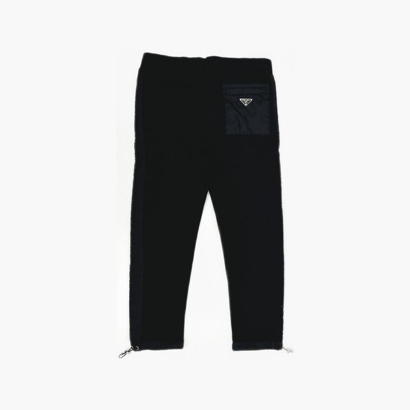 Prada Prada Classic Black Cotton Casual Pants Size US 26 / EU 42 - 3 Thumbnail